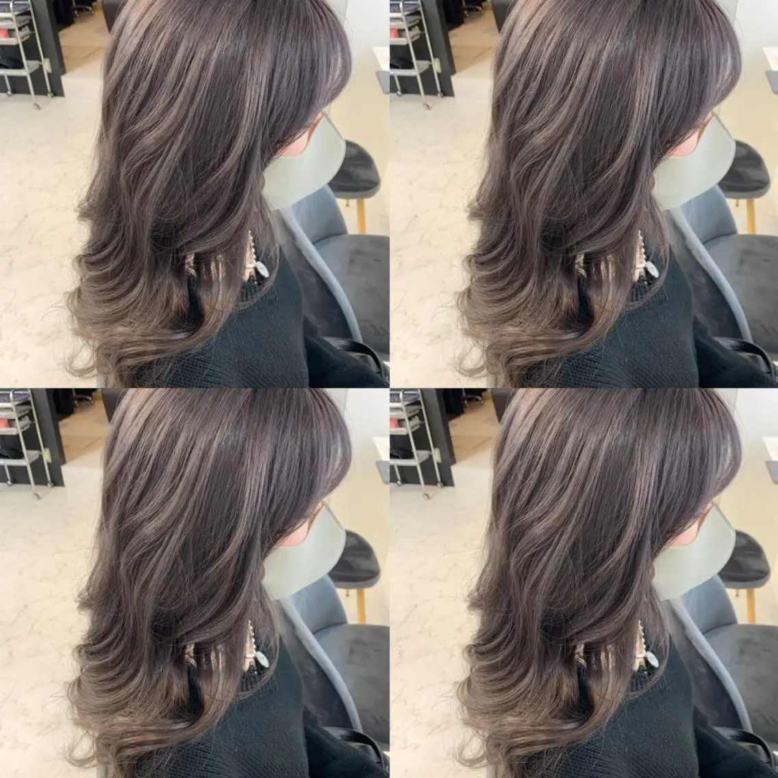 ロング カラー ヘアアレンジ ヘアカラー トリートメント 🦋レイヤー特化/ 羽エク/ナツミ🦋のヘアスタイル