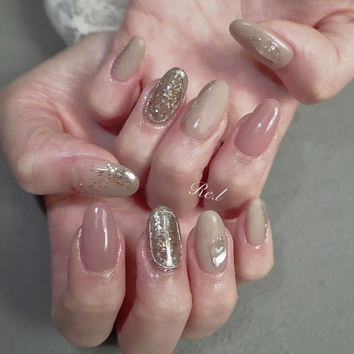 ネイル マットネイル ニュアンスネイル モチの良さ◉ フィルインネイル♡のネイルデザイン