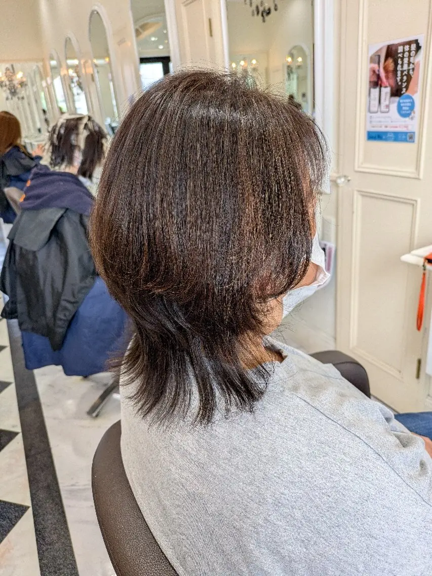 ReFa Addict縮毛矯正＋カラーの写真