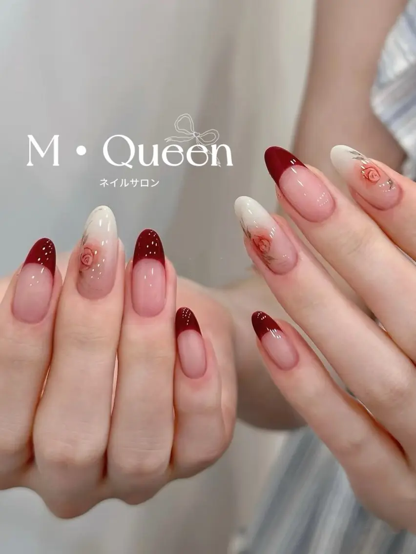 ネイル ハンドネイル MQueen ネイルサロンマルのネイルデザイン
