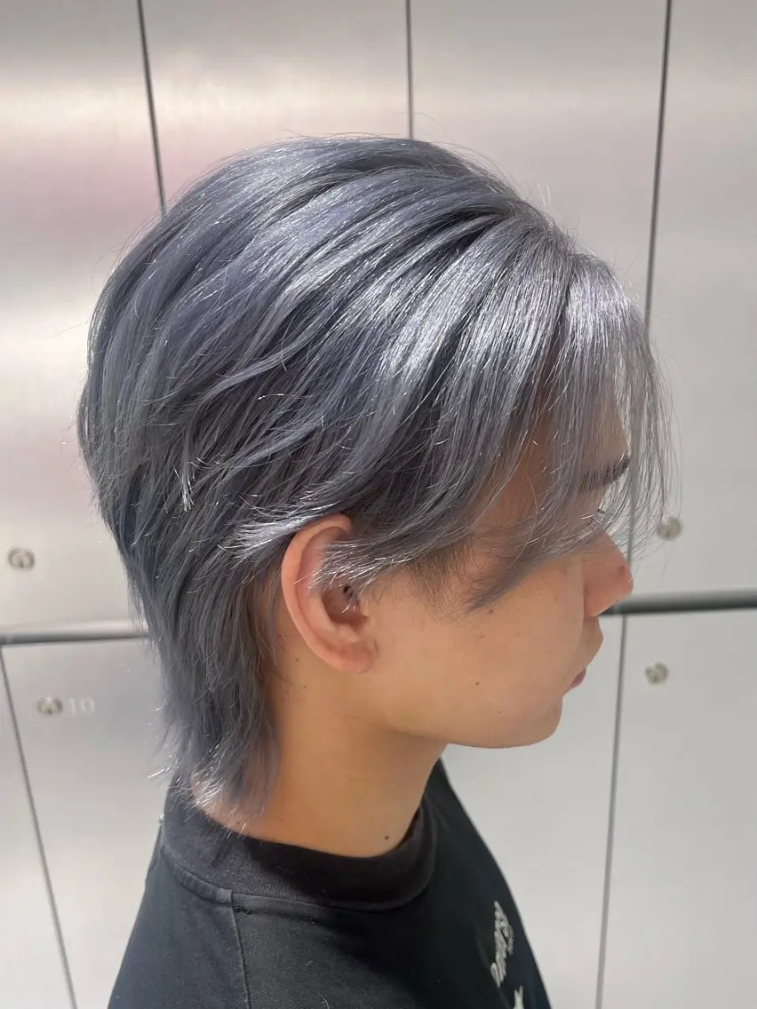 ロング カラー メンズ ヘアカラー トリートメント 🌈 YUUNA🌈のヘアスタイル