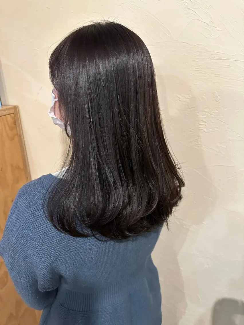 艶カラー+トリートメント🫧の写真