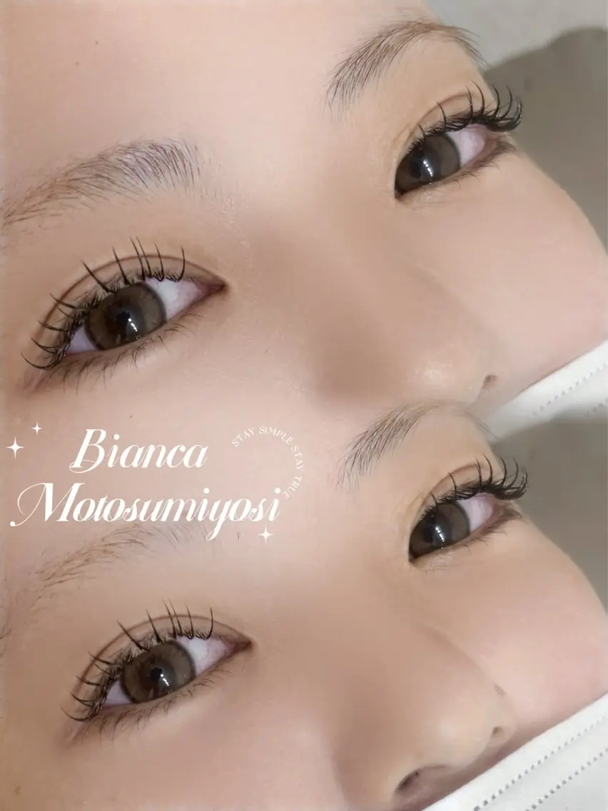 マツエク・マツパ マツエク Bianca 元住吉 麗乃のマツエク・マツパデザイン