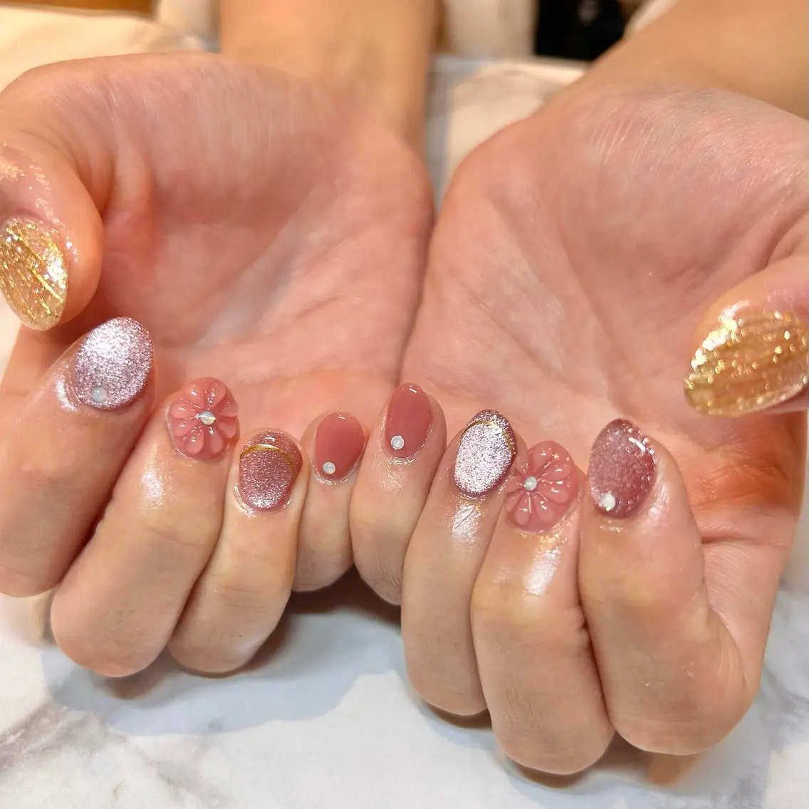 ネイル ハンドネイル Bianca栄店 みさとのネイルデザイン