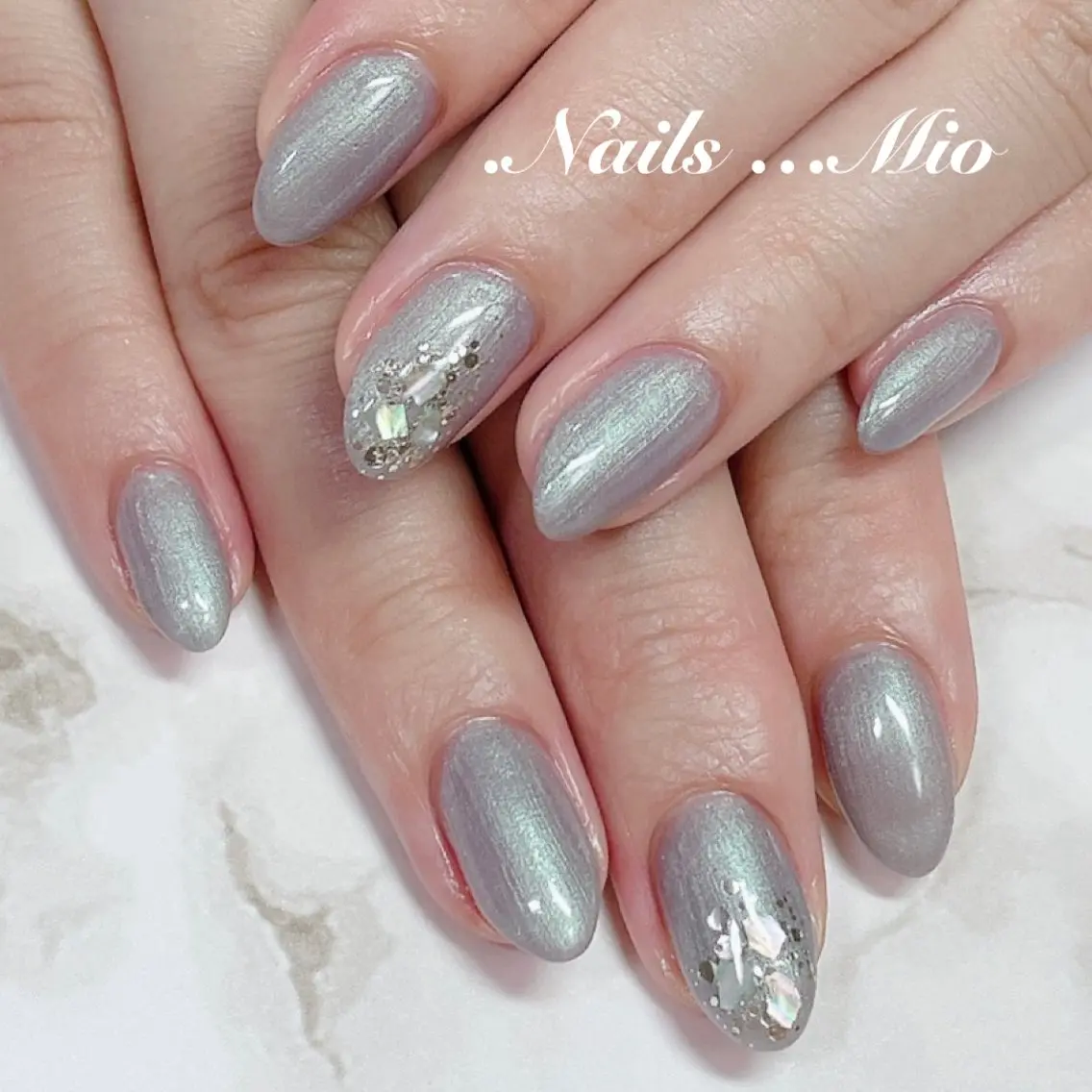 ネイル ジェルネイル ワンカラーネイル .Nails Mio 赤羽西ネイルサロンのネイルデザイン