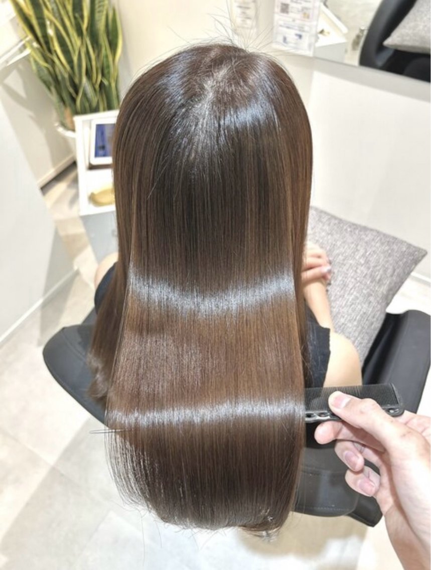 ロング カラー さり Emüestのヘアスタイル