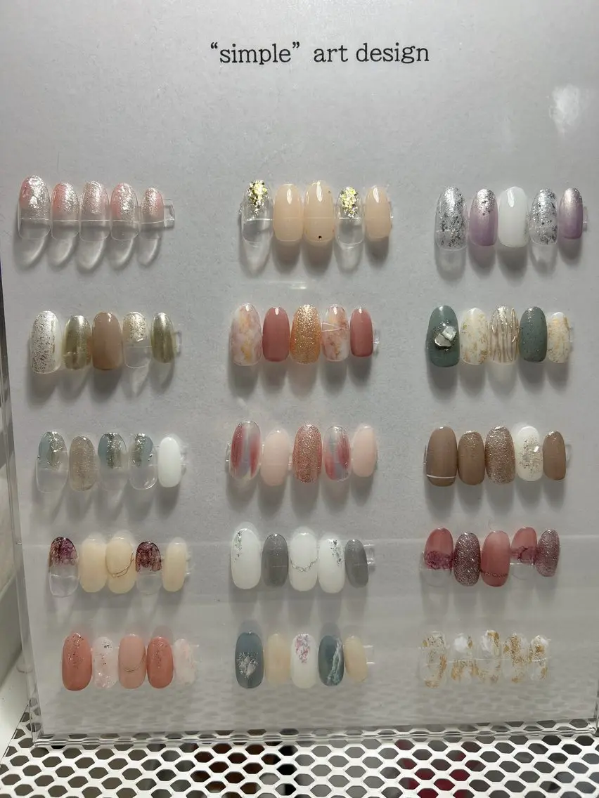 ネイル シンプルネイル nail mor. 岐阜店　ありさのネイルデザイン