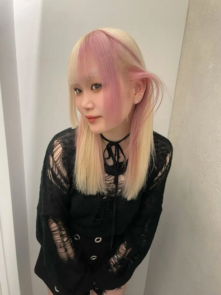 カラー ハイトーン特化 pepe🎀のヘアスタイル