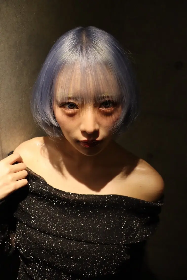 ミディアム カラー レイヤーカット /ハイトーンchaoのヘアスタイル