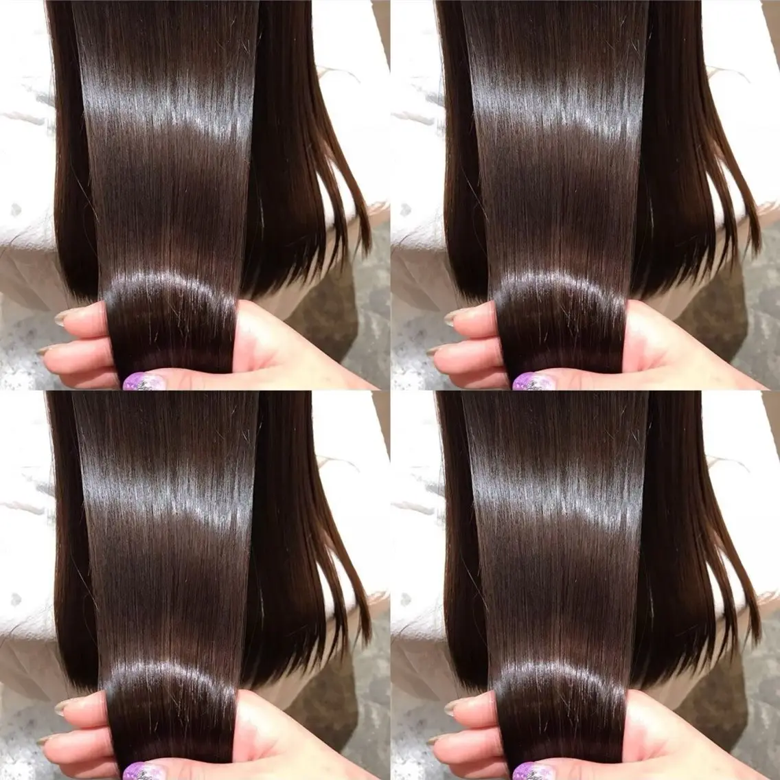 ロング エクステ×髪質改善× 𝑺𝑬𝑵𝑹𝑰のヘアスタイル