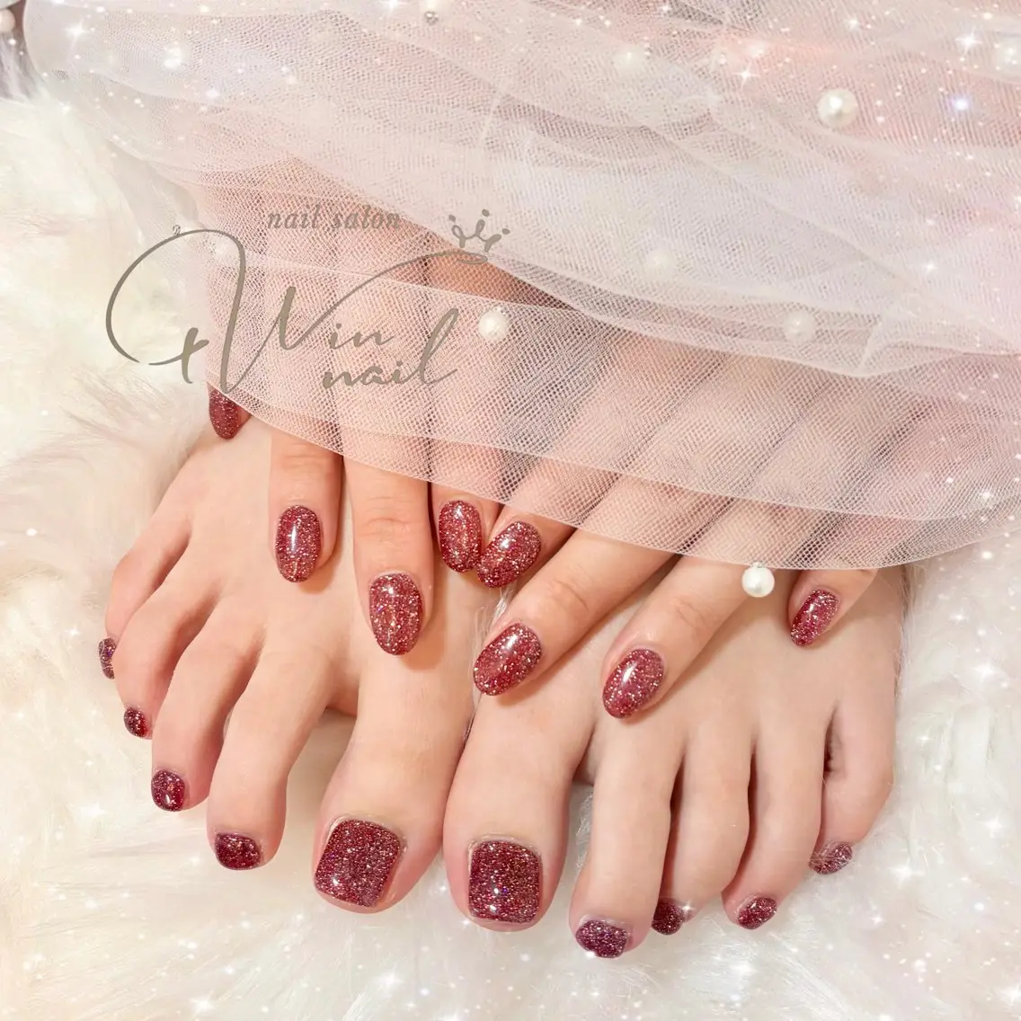 ネイル フラッシュネイル ハンドネイル twin. kana💎久屋大通のネイルデザイン