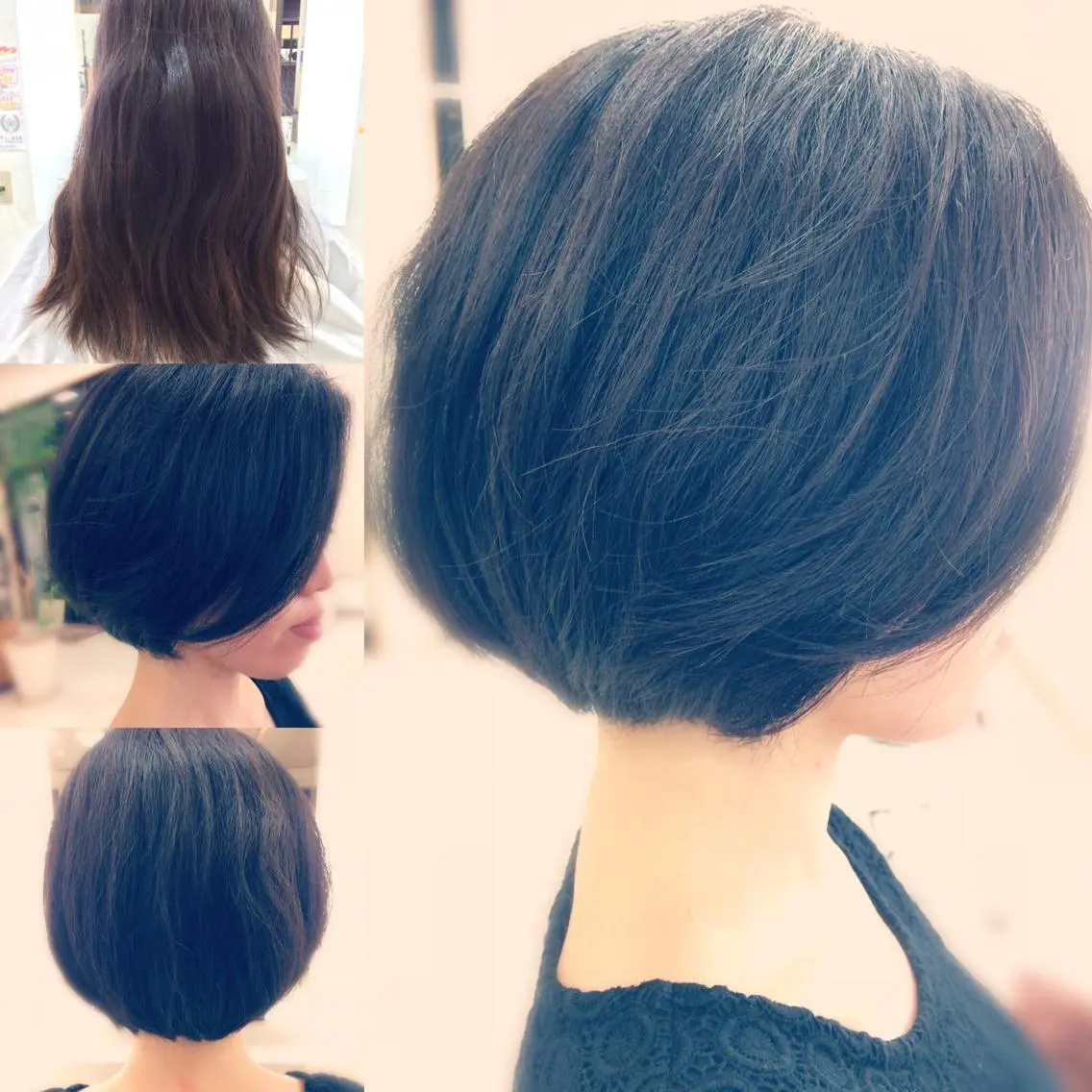 ショート ボブ ショートヘア いけだ ゆうのヘアスタイル