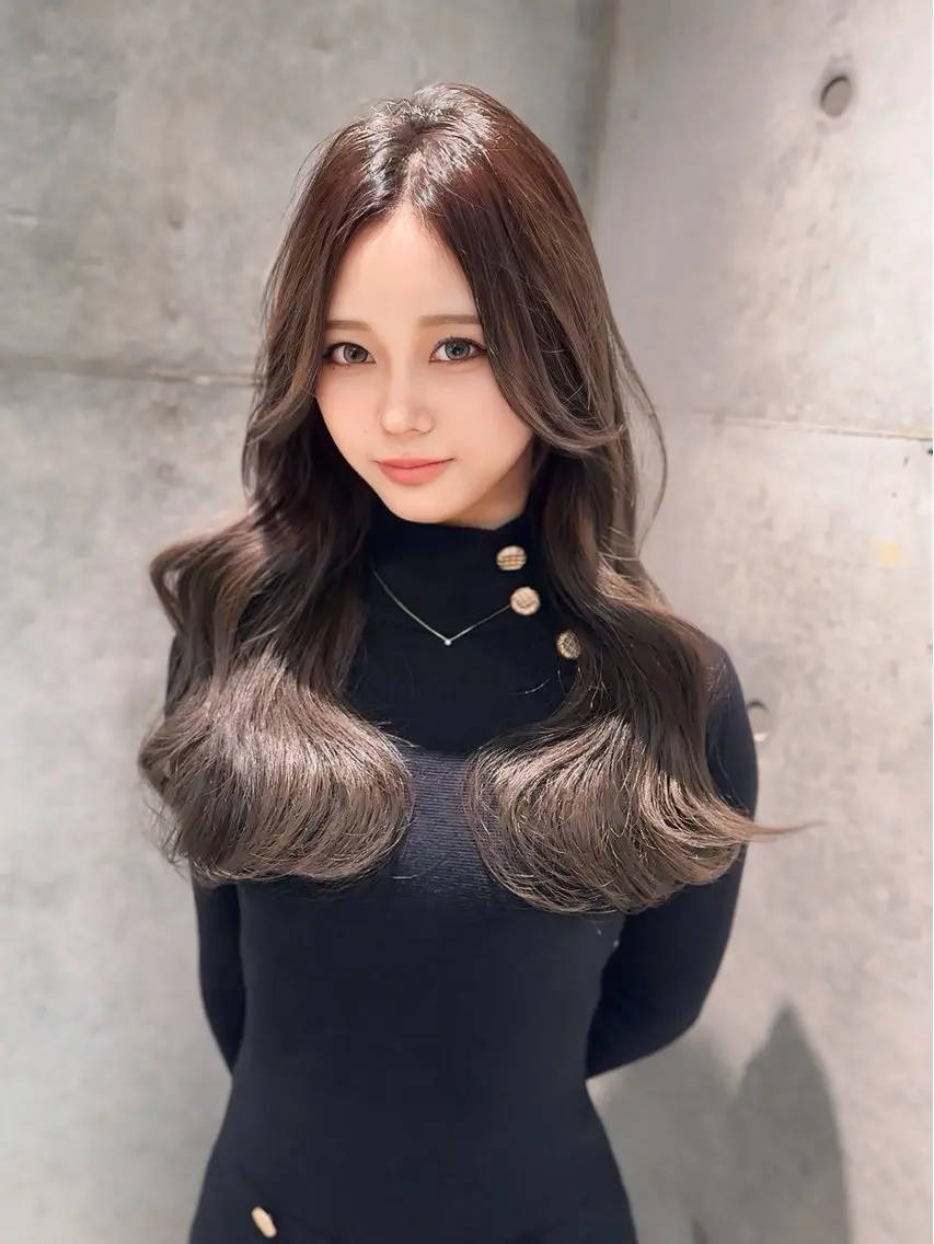 ロング カラー ヘアアレンジ カット ヘアカラー トリートメント 《髪質改善✖️オリー ブ🧸》小嶋拓也のヘアスタイル