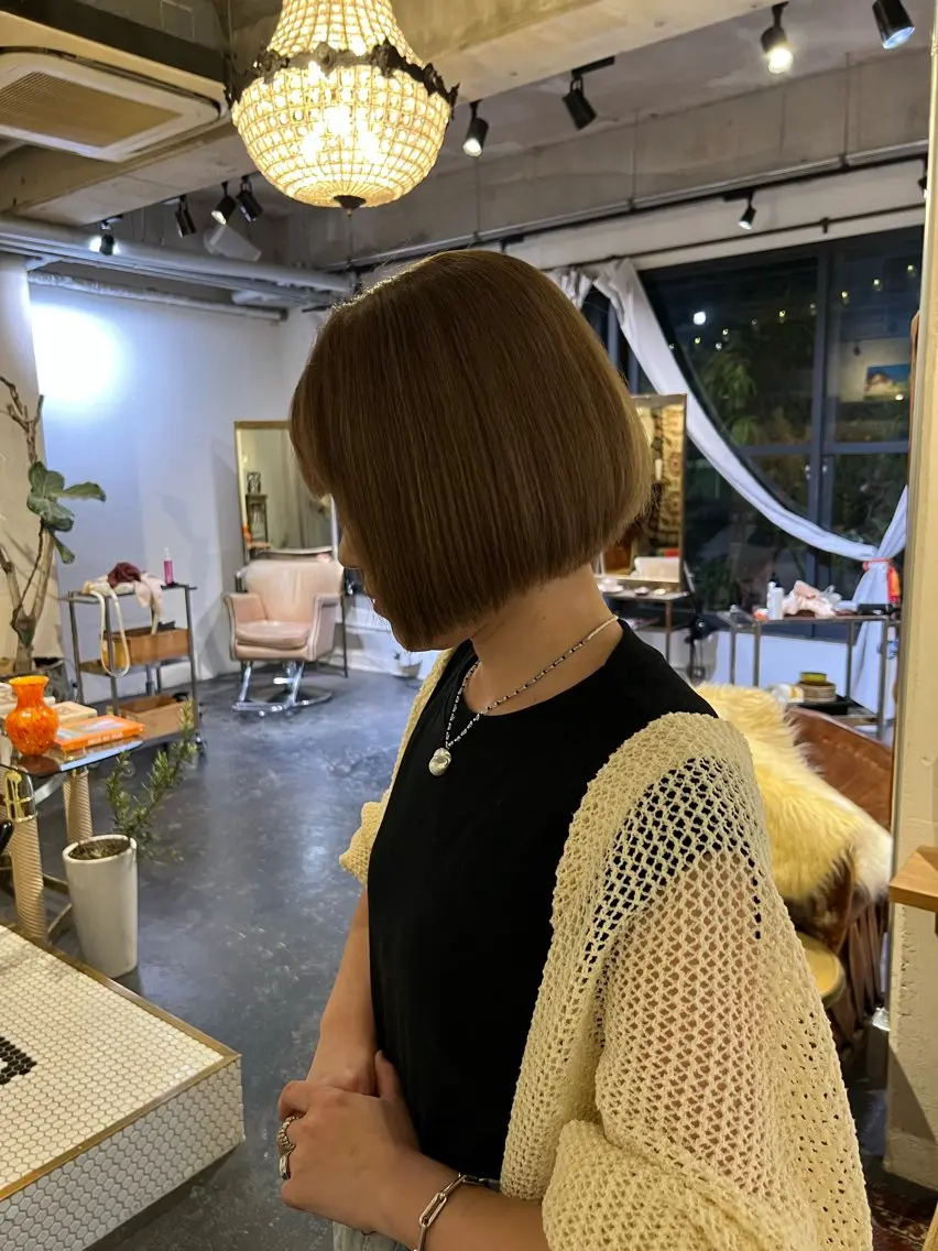 カラー カット トリートメント SPUR シゲのヘアスタイル