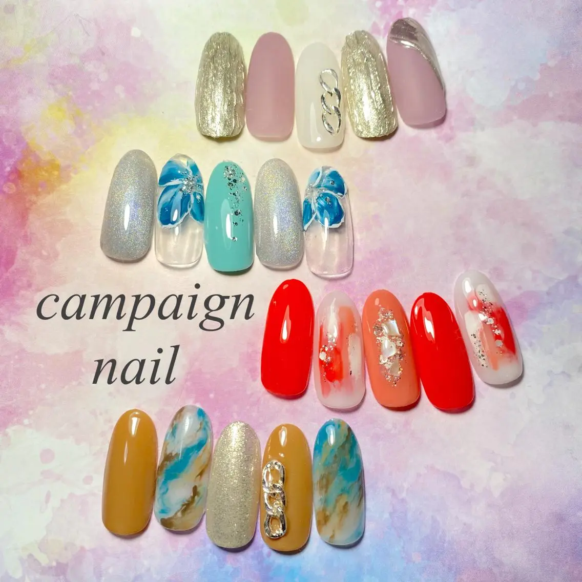 ショート ネイル nail salon Revymoreのネイルデザイン