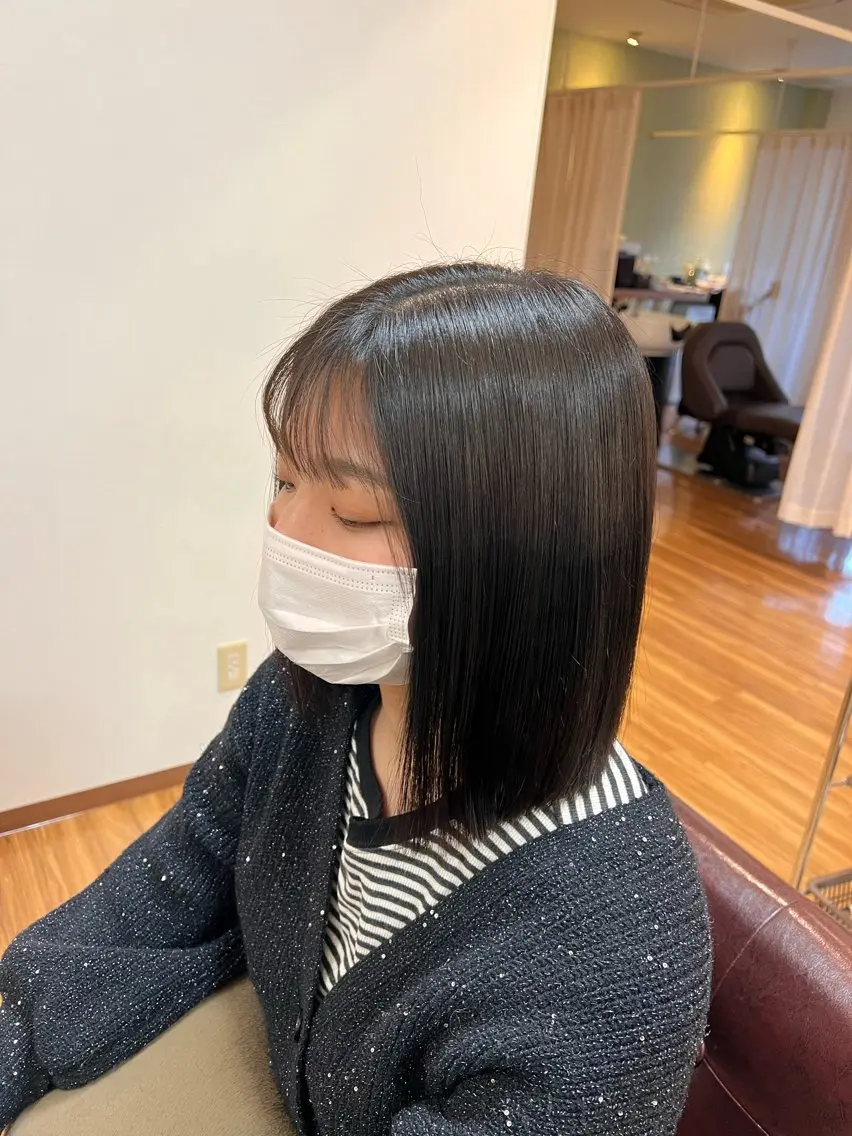 【ミニモ学割U24】ストレート+生トリートメントの写真
