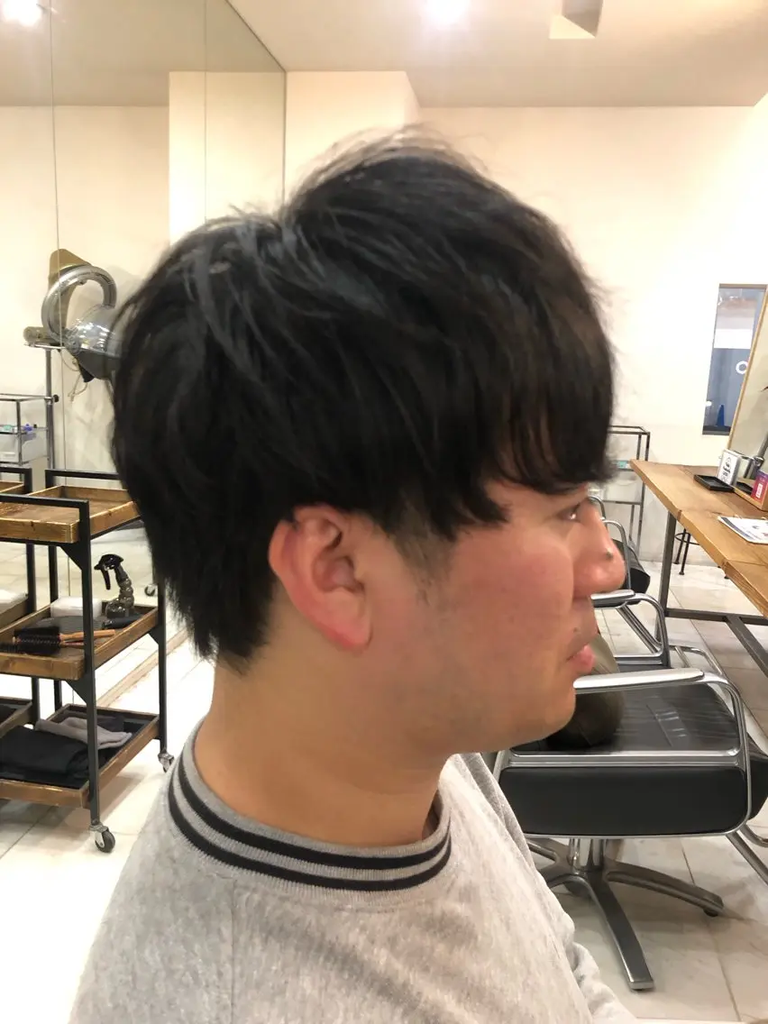 メンズ 札幌美容室ヴェリテ 渡邊 龍政のヘアスタイル