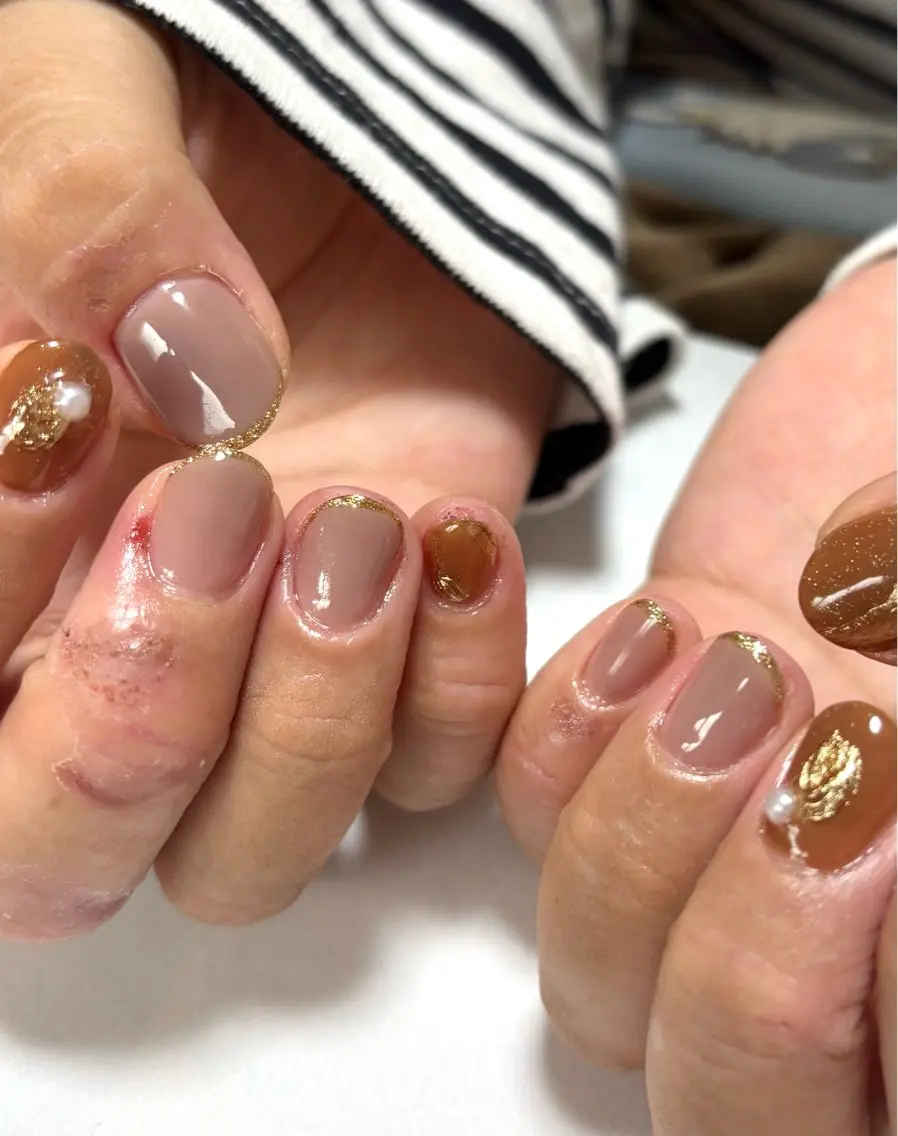 ネイル ハンドネイル 茂野 恵のネイルデザイン