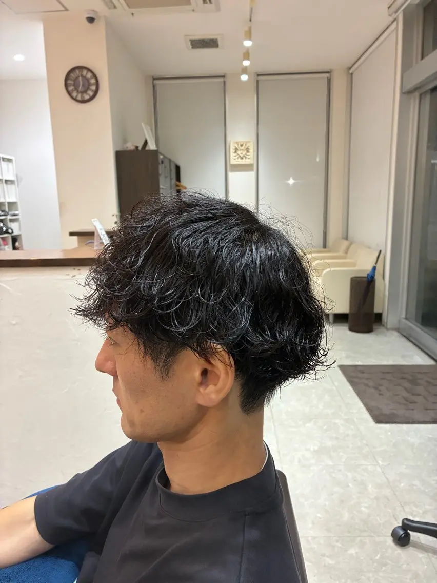 メンズ 根本 柊のヘアスタイル