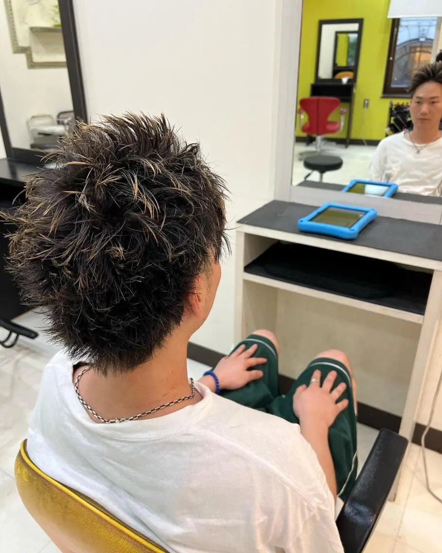 セットが楽になる束間メンズカットシャンプー込み💇の写真