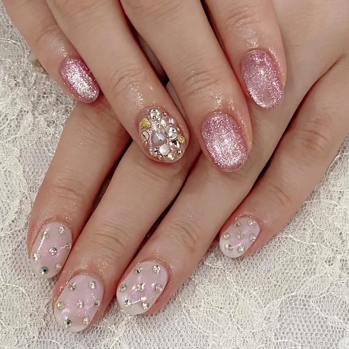 ネイル f'bloom L’ecrinのネイルデザイン