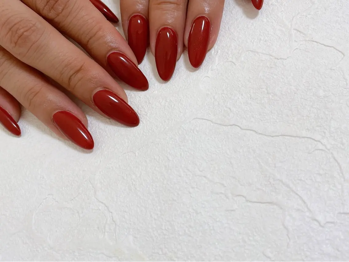 ネイル オーロラネイル ボルドー フットネイル フレンチネイル ジェルネイル ハンドネイル mogunail &blowのネイルデザイン