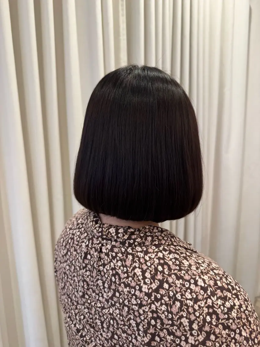 ミディアム ボブ 玉井 楓果のヘアスタイル