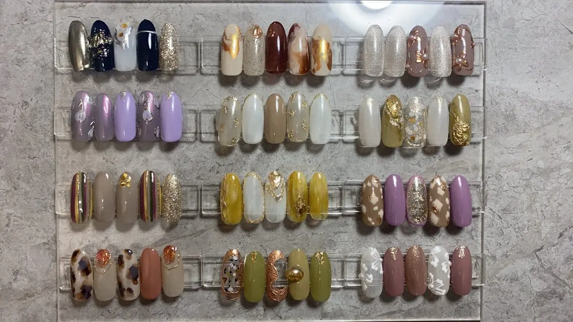 ミディアム cattleya nailのネイルデザイン