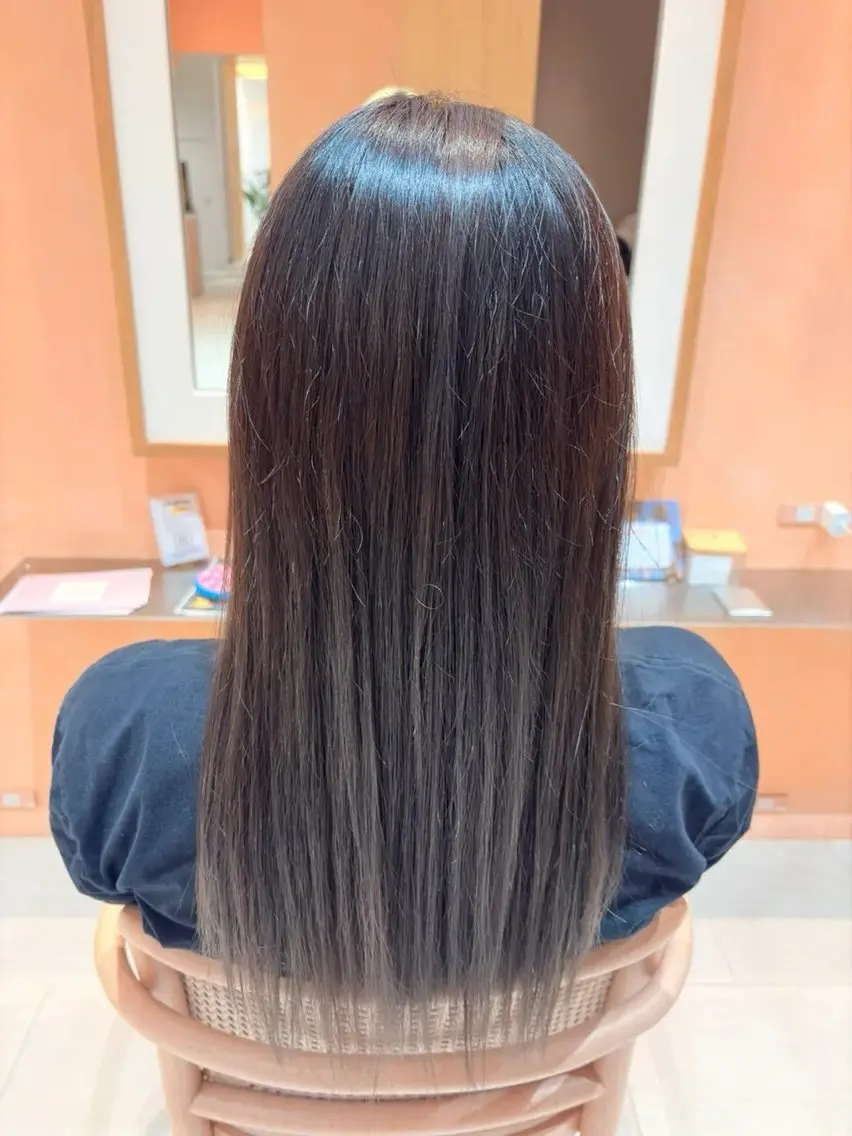 ロング ハイライト ヘアカラー カラーモデル募集中/ ともみのヘアスタイル