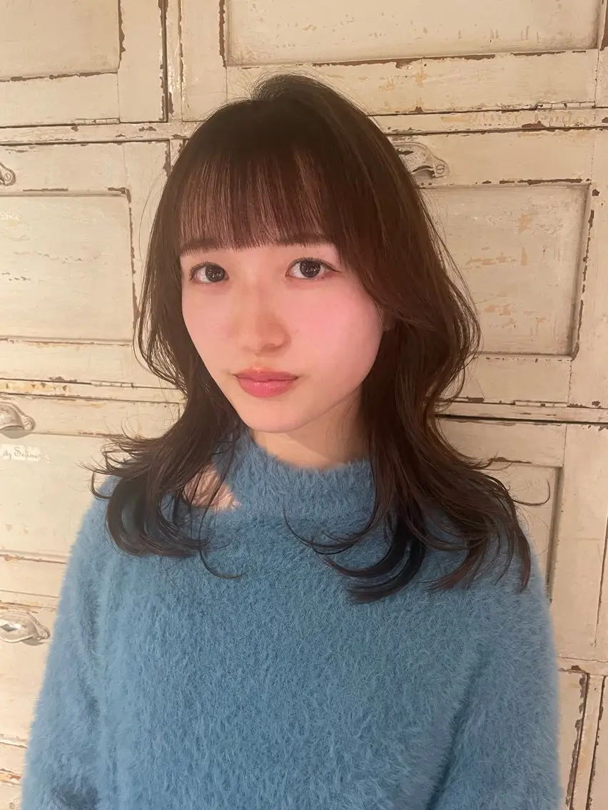 ミディアム 韓国風ヘア レイヤーカット ショート特化✂️ harukaのヘアスタイル