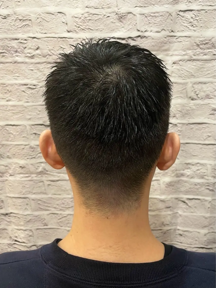 ショート メンズ 新崎 彩翔のヘアスタイル