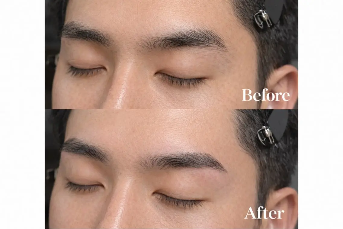メンズ アイブロウ ワックス脱毛 眉カット その他(アイブロウ) EYEBROW  & LASH GYMのマツエク・マツパデザイン