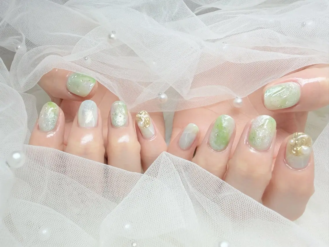 ネイル ハンドネイル nail patio hinaのネイルデザイン