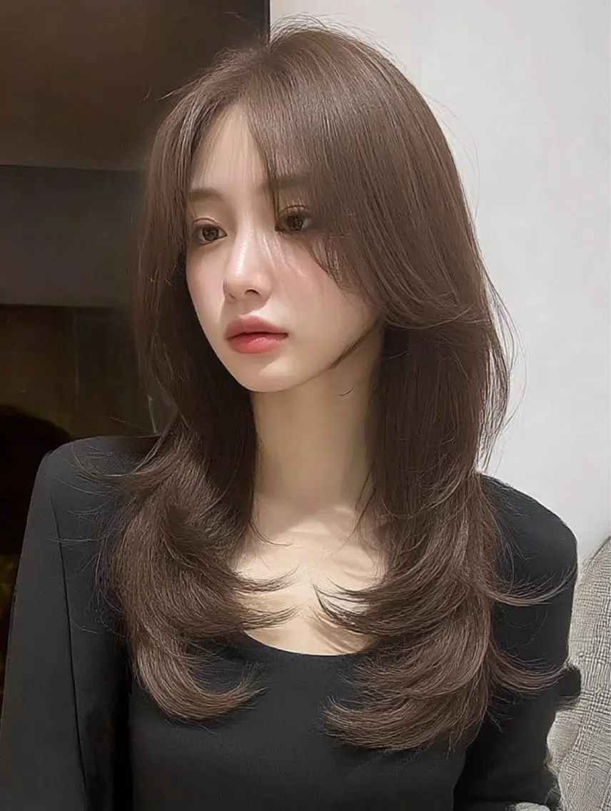 カラー ヘアカラー nanami🏷🤎 ベージュのヘアスタイル