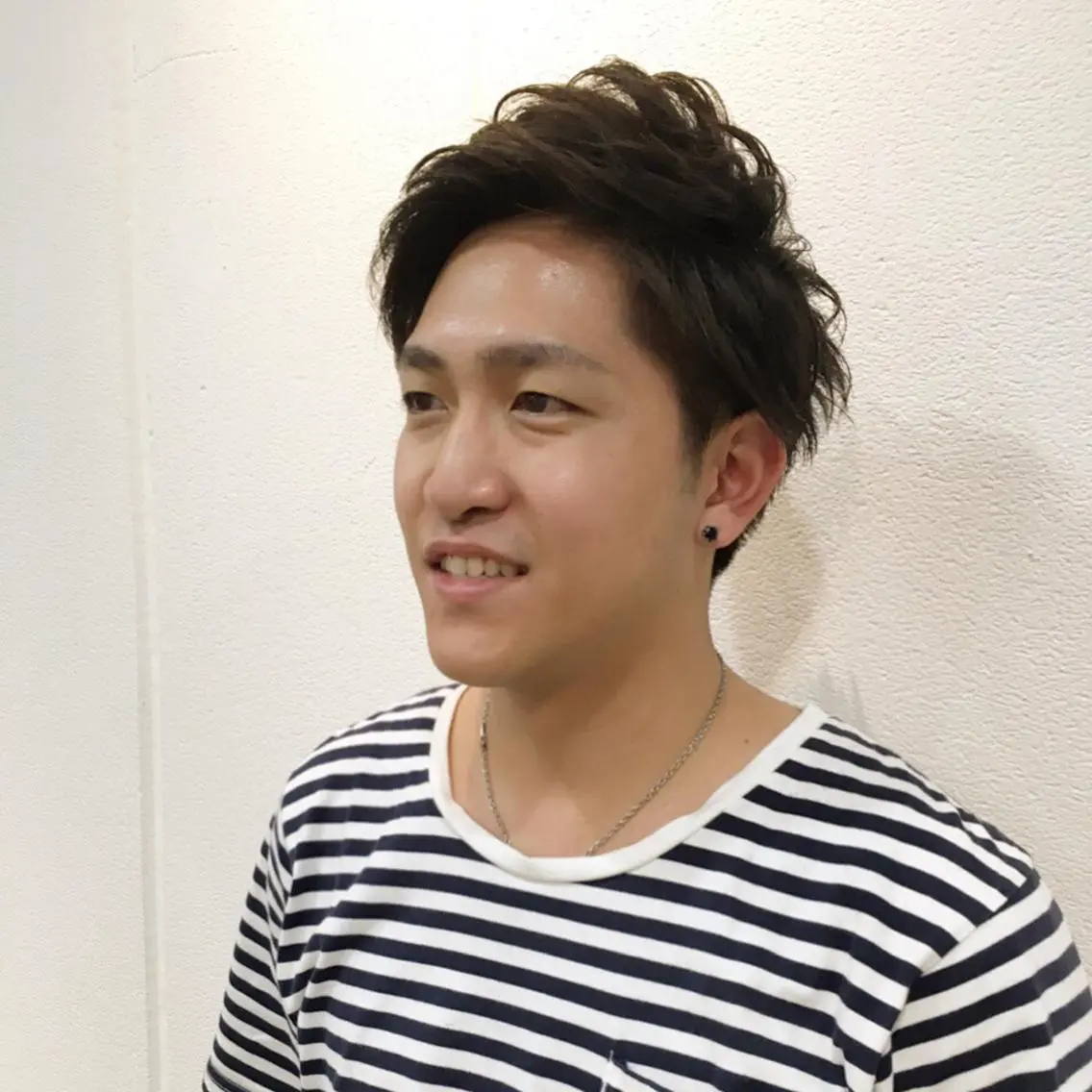 パーマ メンズ Lolonois池田 代表 鍜治本颯太のヘアスタイル