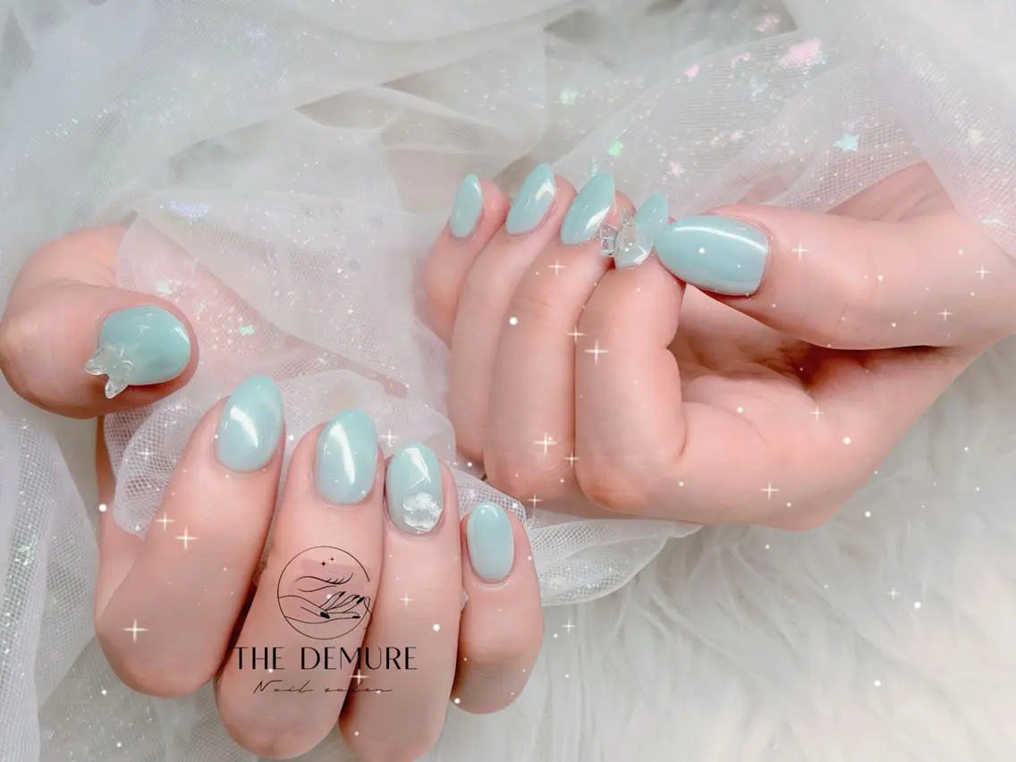 ネイル アートネイル 韓国ネイル マグネットネイル オフィスネイル スカルプネイル ハンドネイル NailDemure 【銀座店】のネイルデザイン