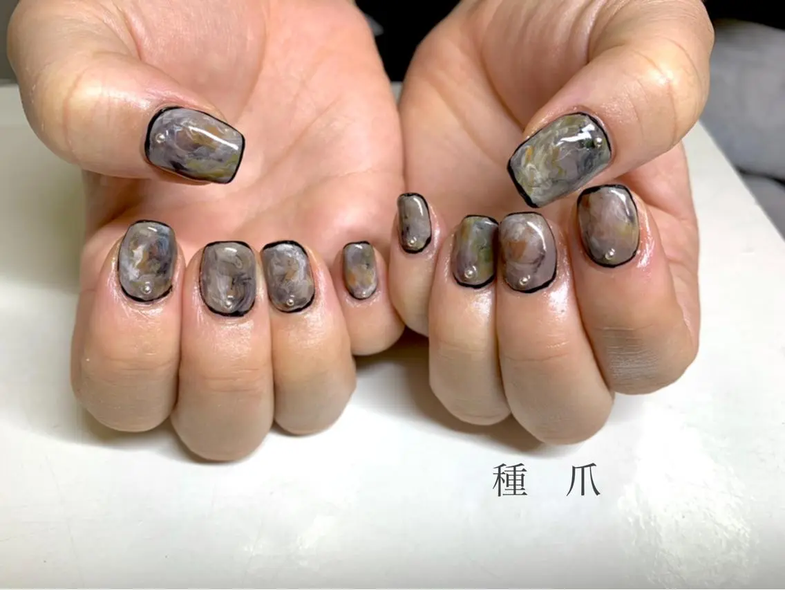 ネイル 種爪 たねつめのネイルデザイン