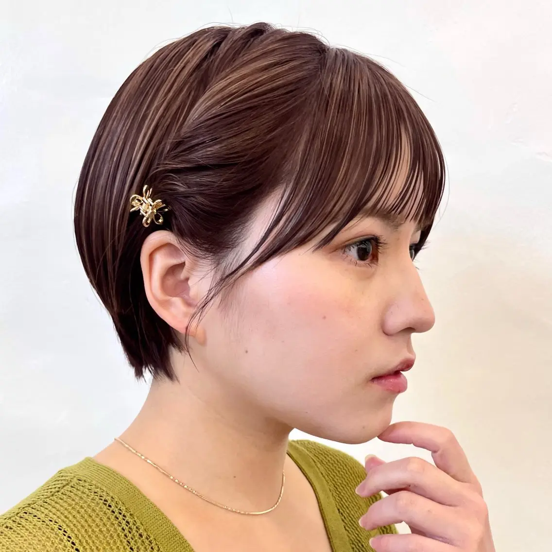 ショート カラー ヘアアレンジ ショートヘア 暖色/ショート/ボブ /hana🌸のヘアスタイル