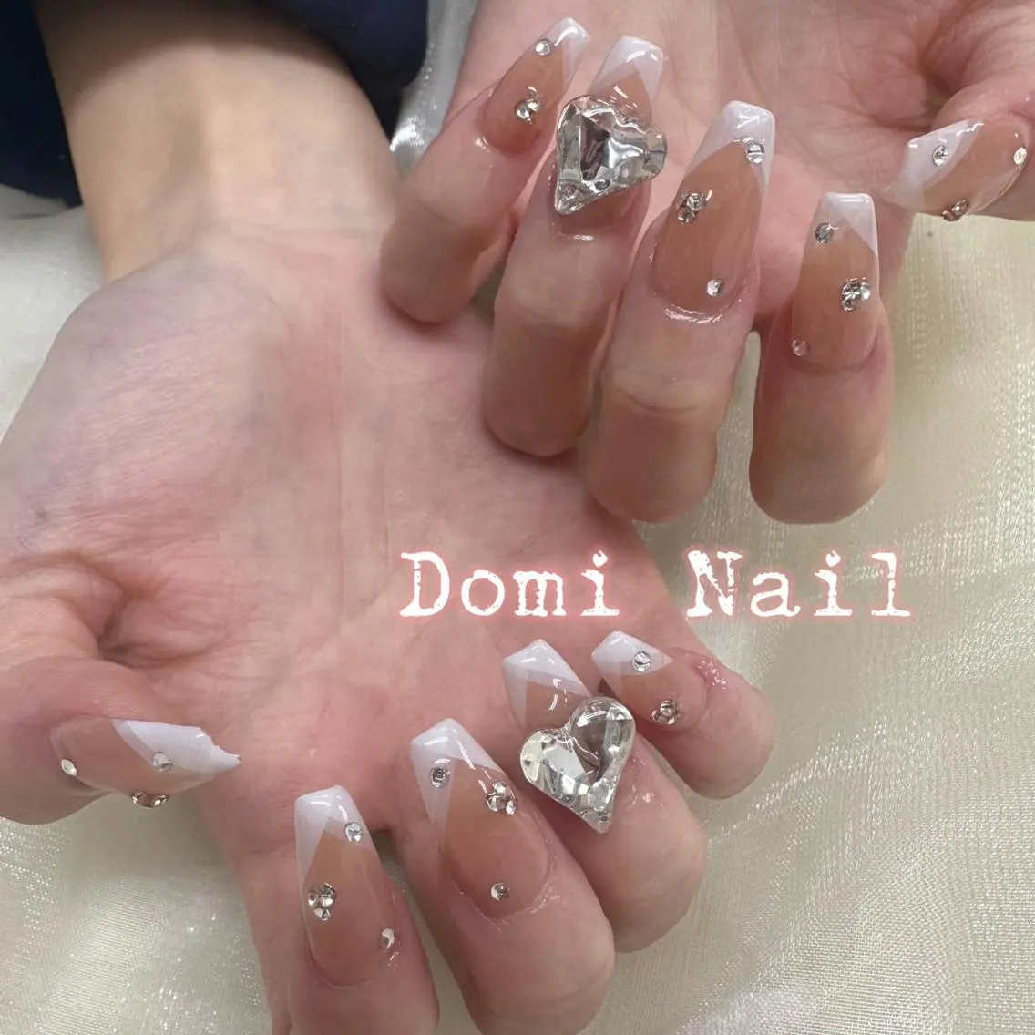ネイル 持ち込み ネイルチップ ハンドネイル 渋谷 Domi Nailのネイルデザイン