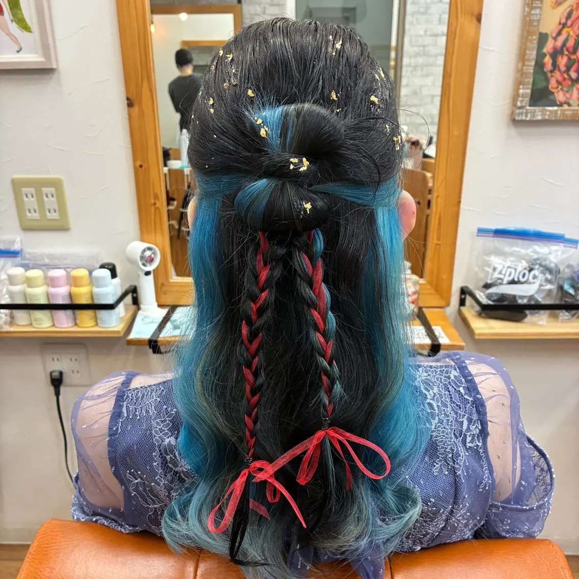 ロング ヘアアレンジ 成人式 結婚式・ブライダル トリートメント ヘアセット KAREN🕊️ 大宮美容室のヘアスタイル