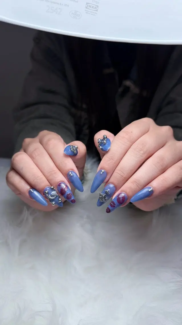 ネイル フラワーネイル 韓国ネイル 持ち込み 春ネイル ワンホンネイル Huyn Nail Shinjyukuのネイルデザイン
