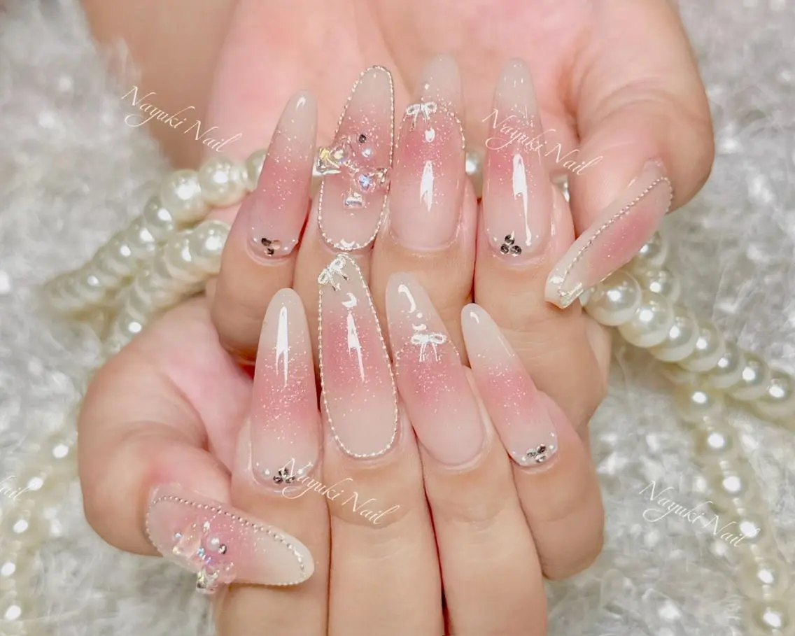 ネイル 🎀 moo~ 🎀のネイルデザイン