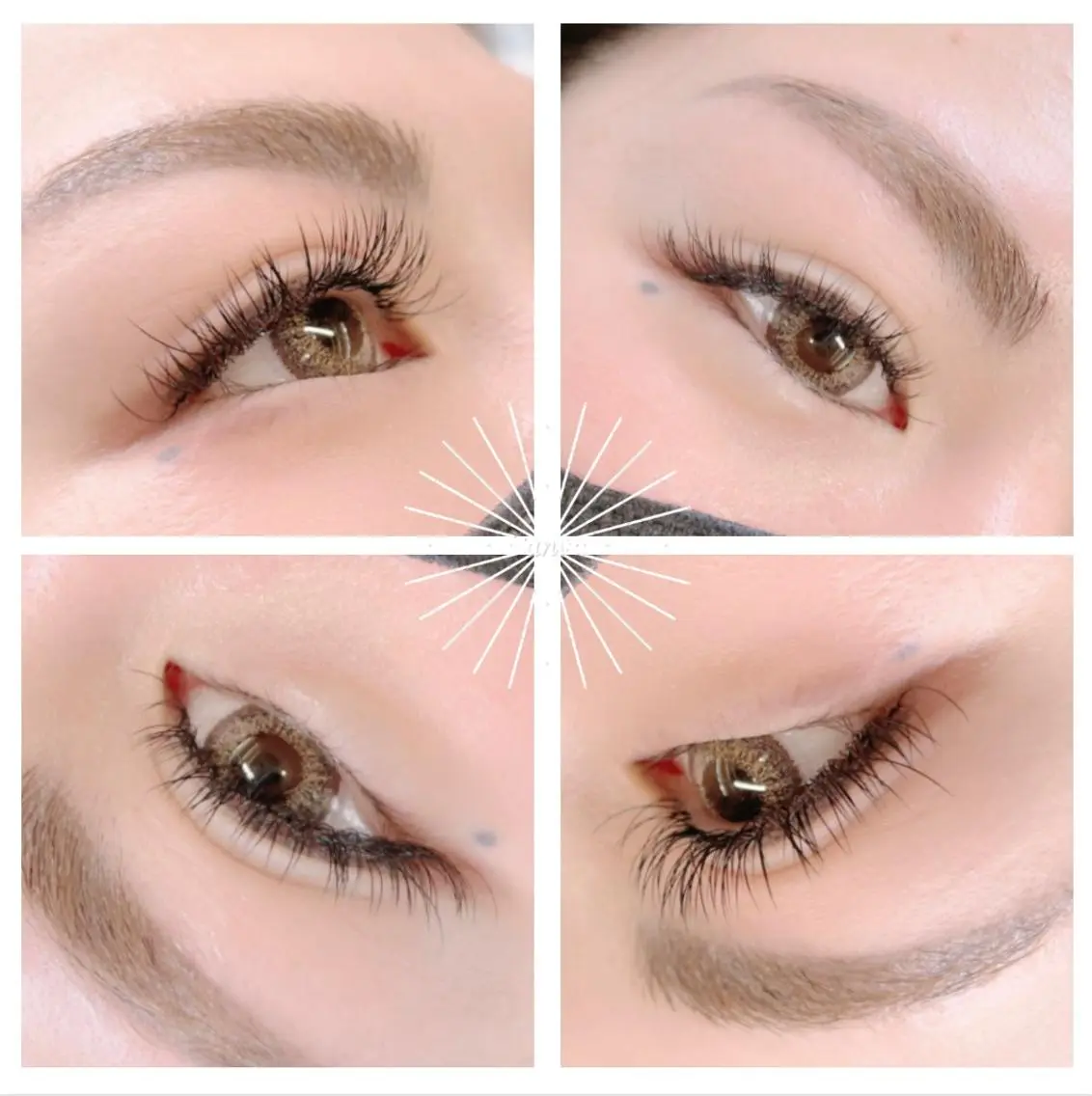 マツエク・マツパ フラットラッシュ AR eyelashのマツエク・マツパデザイン