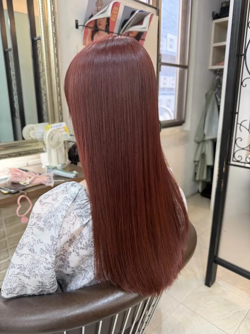 ロング ヘアカラー トリートメント 兒玉/艶カラー/ 髪のお悩み相談😌のヘアスタイル