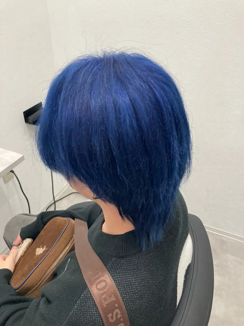ブリーチカラー+オージュアトリートメントの写真