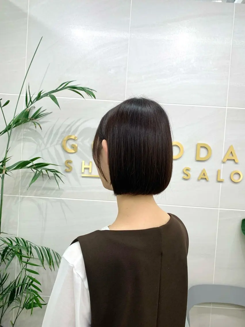 ショート ボブ カット ヘッドスパ 本格ヘッドスパ🌿 ×ヘア 佐藤のヘアスタイル