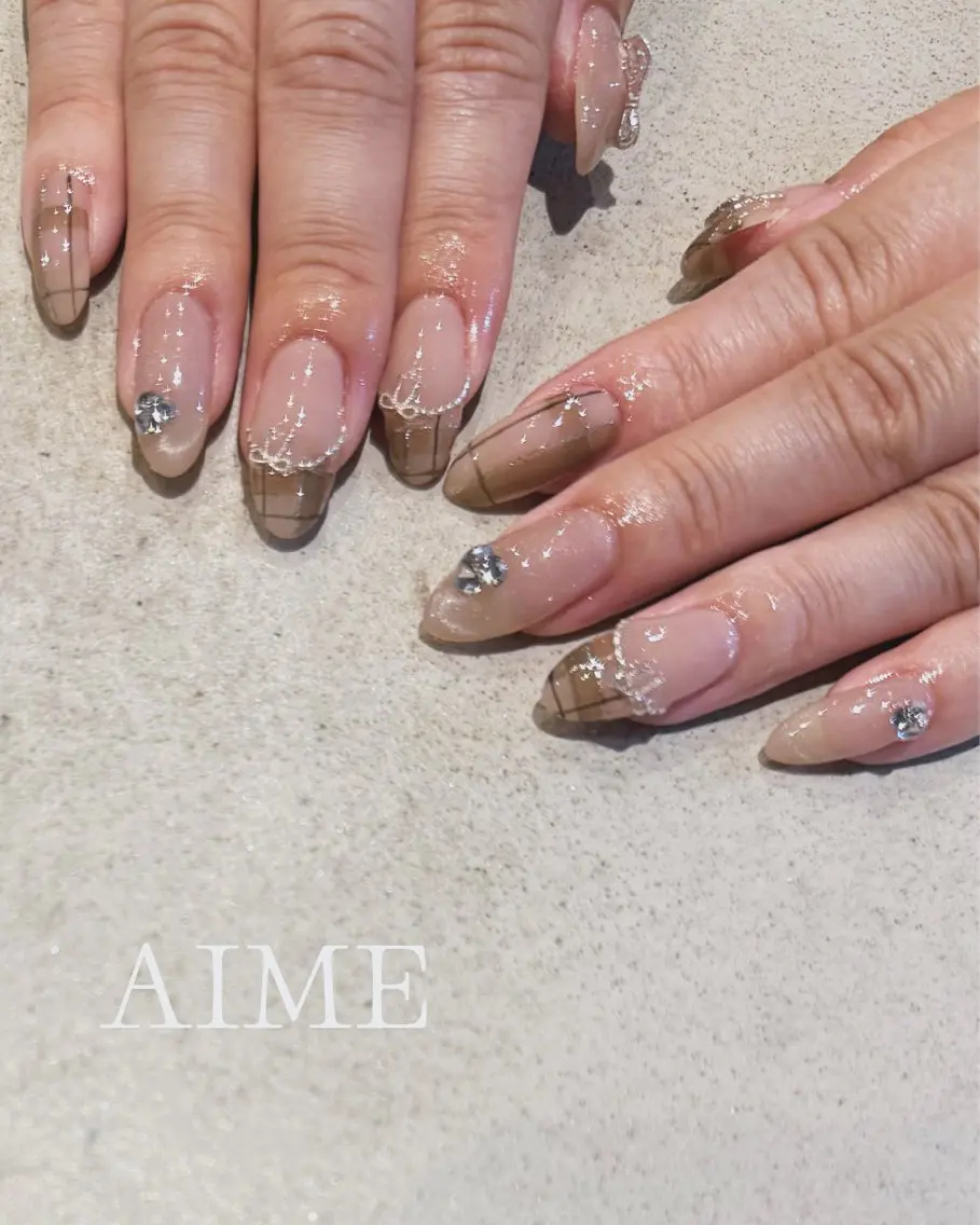ネイル アートネイル ハンドネイル AIME （momo）のネイルデザイン