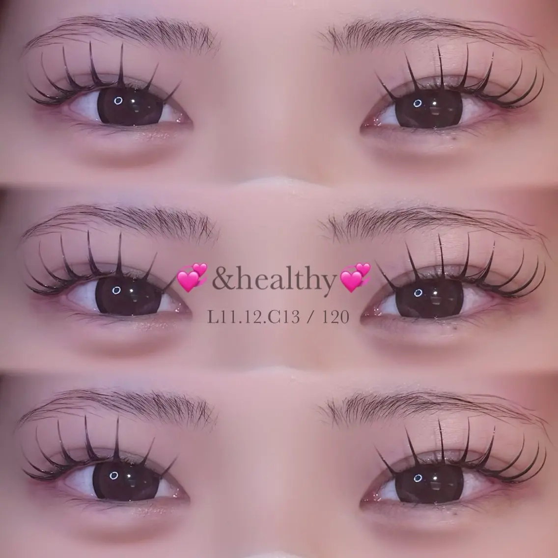 ‪【アンドヘルシー】🎀🫧まつげパーマ×フラットラッシュ120本✨(美容コーティング仕上げ🪄︎︎◝✩)LED変更可◎の写真