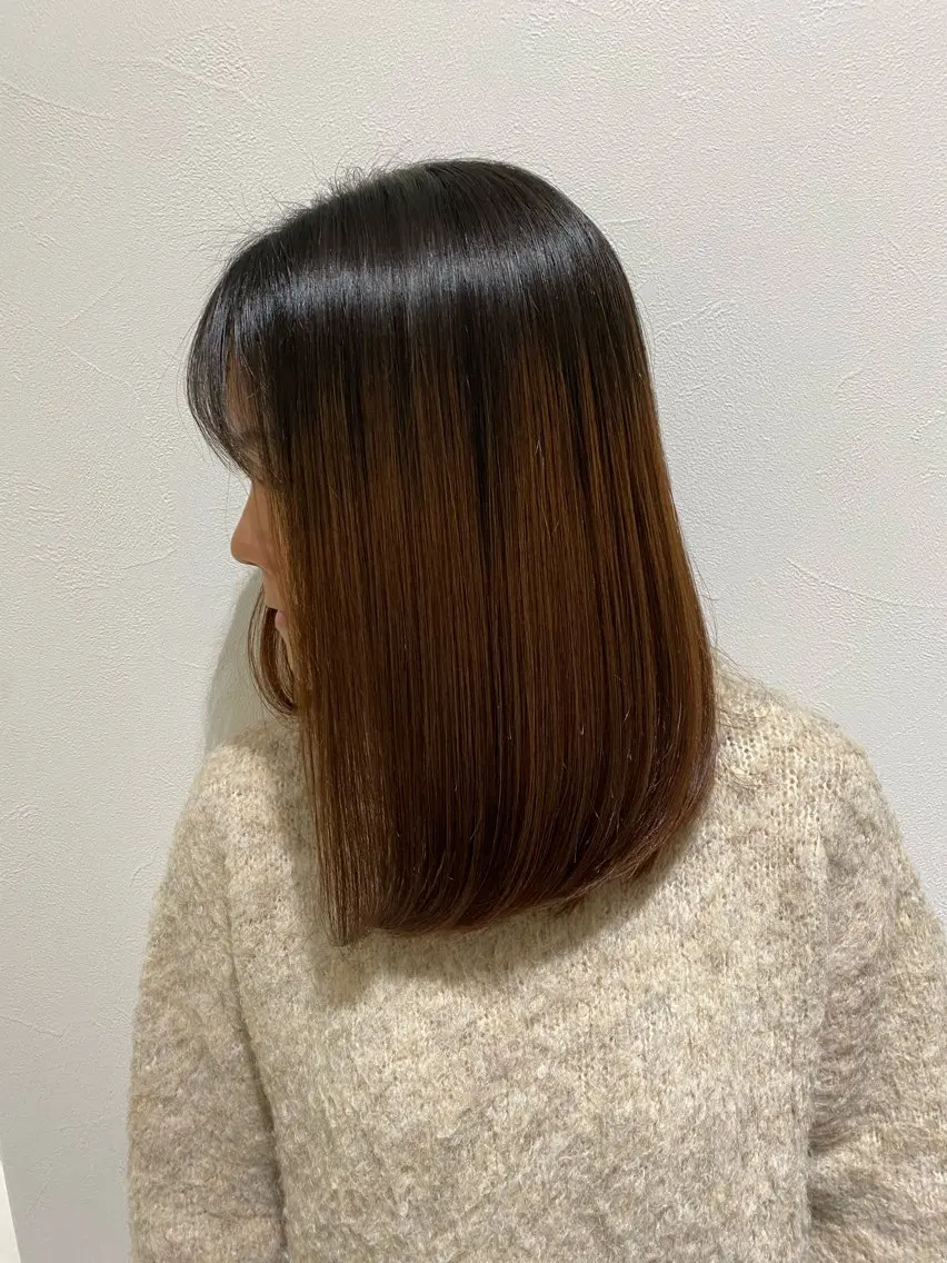 ロング カット トリートメント Aujuaソムリエ ❤️‍🔥今吉 晃太のヘアスタイル