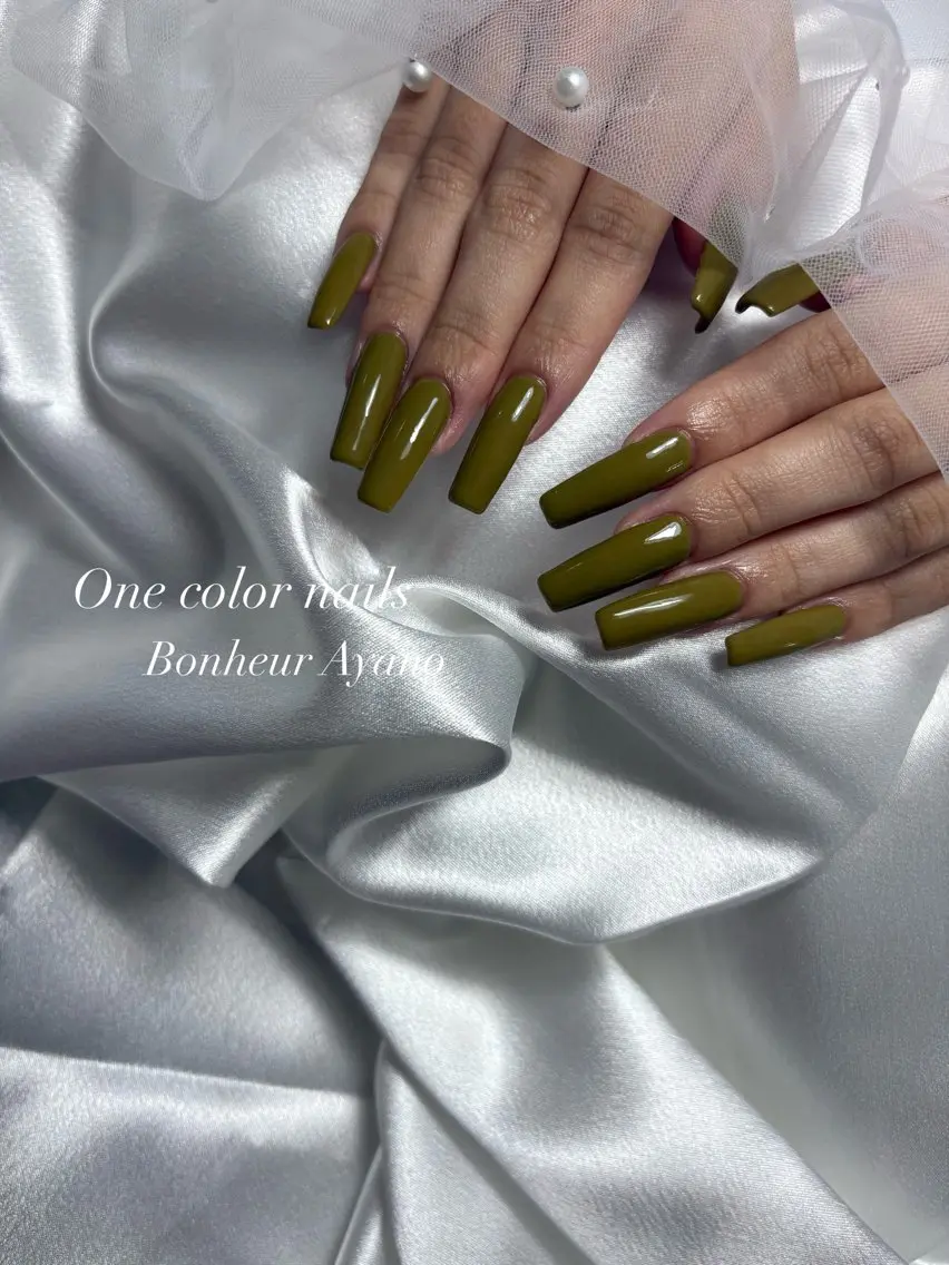🩵10本長さだし+ワンカラー(丁寧ケア込み)✨|オフあり💅の写真